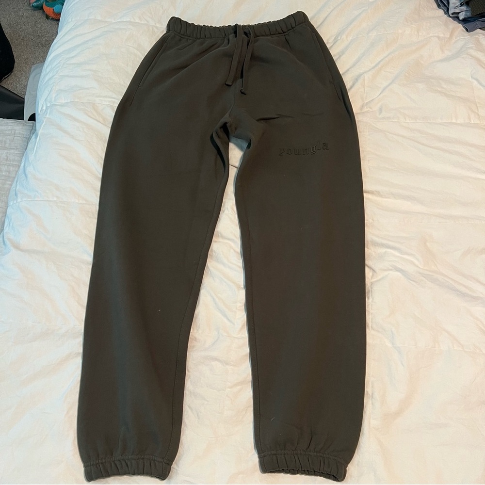 YoungLA Olive Green Joggers
